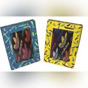 Adidas Brass Frame Mini Art 2 Piece Set  Colorful Cool Popular Brand